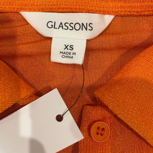 NWT! 🧡 Ruched Button Front Shortsleeve Top 🧡 HOST PICK ✨✨✨✨✨ - Picture 8 of 16